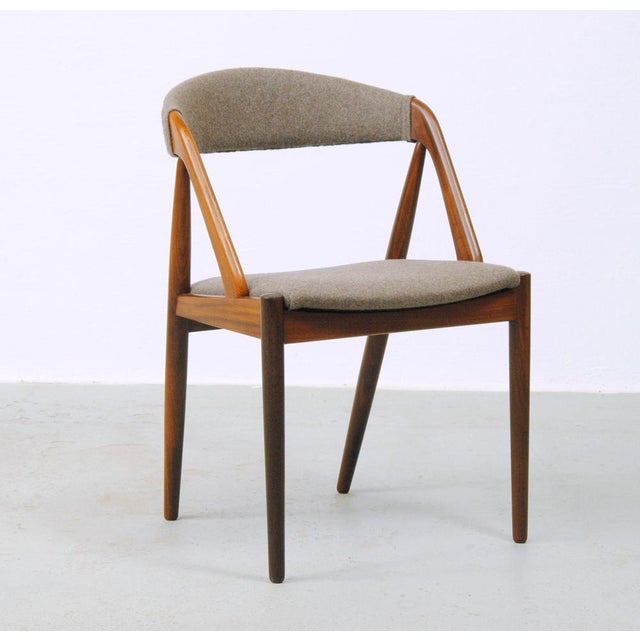 Teak Dining Chairs by Kai Kristiansen for Andersen Møbelfabrik, Restored with Customizable Reupholstery, 1960s, Set of 6 For Sale - Image 4 of 13