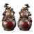 Vintage Cloisonne Enamel Gourd Vase – 8.3" Auspicious Double Gourd Sculpture For Sale