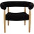 Circle Chair in Black Fabric by Nanna Ditzel For Sale - Image 13 of 13