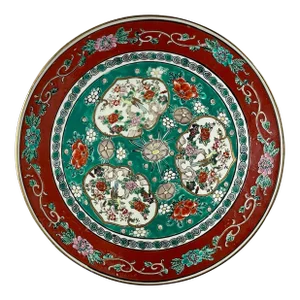 Mid 20th Century Japanese Gold Imari Decorative Plate