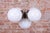Mid-Century Modern Chandelier in Chromed Steel and Opaline Glass, Czech, 1960s For Sale - Image 4 of 10