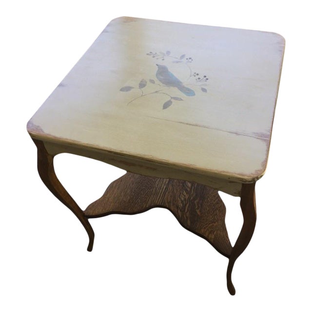 20th Century Cottage Solid Oak Occasional Table For Sale