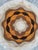 Vintage French Round Hand-Knotted Cogolin Rug, 1960s For Sale - Image 3 of 18