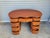 Red 1940s Mahogany Desk For Sale - Image 8 of 15