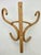 1970s Vintage Bamboo Rattan Wall-Mounted Coat & Hat Racks, Set of 3 For Sale - Image 5 of 9