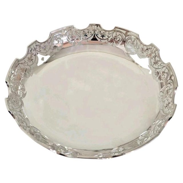 Mid-Century Sterling Silver Fruit Bowl from JB Chatterley, 1972 For Sale - Image 18 of 18