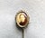Antique European Victorian 9k Gold Sepia Photo Portrait Stickpin For Sale - Image 9 of 13