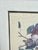 Vintage Peg Wheeler Hope Ornithological "Eastern Bluebird" Framed Embossed Lithograph Print Excellent Condition. For Sale - Image 11 of 17