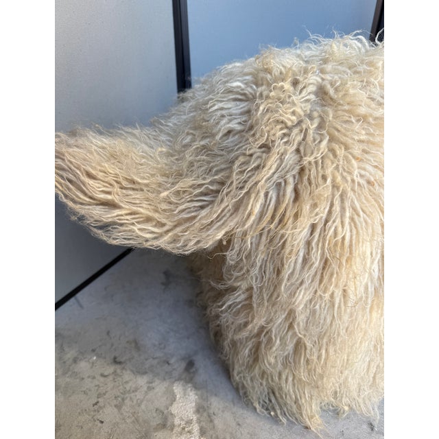 2000 - 2009 Bench by Edna Cataldo Bighorn Sheep Sculpture Sheep Manner of Francois-Xavier Lalanne For Sale - Image 5 of 18