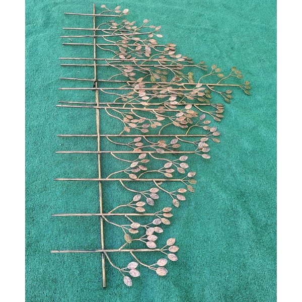 Massive Vintage Mid Century Modern Curtis Jere Metal Forest Trees