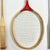 Mid-Century Boho Chic Vintage Badminton Rackets - Set of 3. For Sale - Image 6 of 9