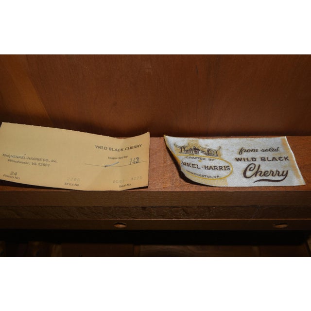 Henkel Harris Cherry Dining Table For Sale - Image 11 of 13