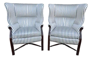Theodore Alexander TRS Furniture Wingback Chair - A Pair
