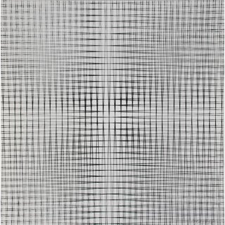 François Morellet, 2 Double Wefts, 1959, Screenprint For Sale