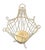 Dorothy Draper 1950s Wire Creamy White Pagoda Tabletop Planter or Lantern For Sale - Image 4 of 8
