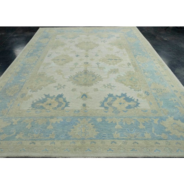 Turkish Oushak Rug 9' x 12'3" #18598 Explore a curated collection of hallway runners, wool rugs, and handmade masterpieces...