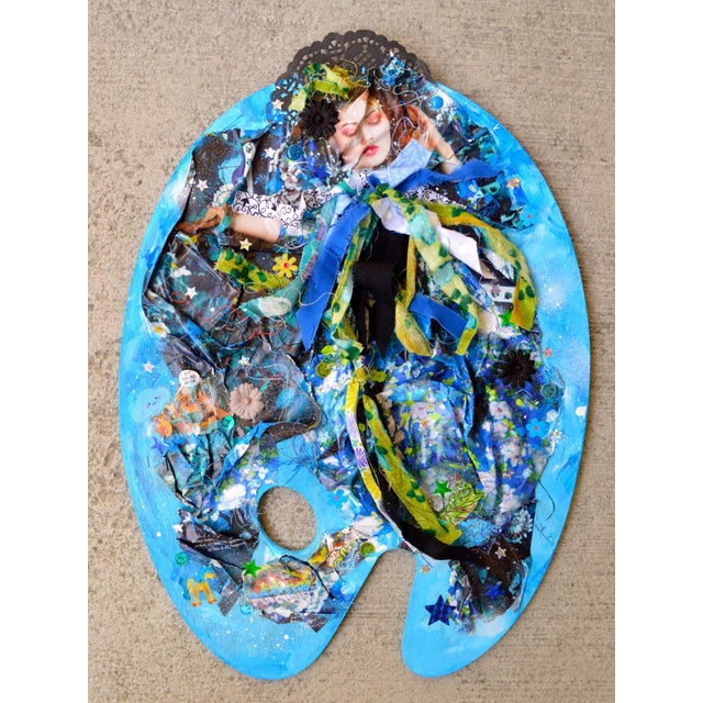 Summer's Dreams are Made of These by Leanna Valente | Mixed Media Artwork of a dreamlike scene For Sale