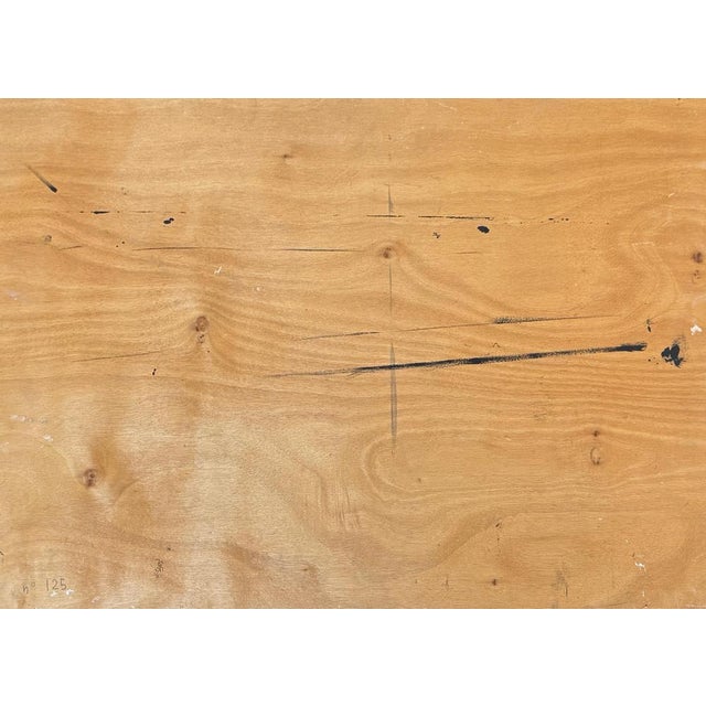 Claude Sauthier, Shaft of Light, Oil on Wood, 1970s For Sale - Image 11 of 12