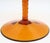 1960s Mid-Century Modern Amber Glass Compote with Twisted Stem by Empoli, 1960s For Sale - Image 5 of 6