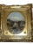 19th century atmospheric oil on panel painting attributed to Thomas Creswick on giltwood frame with a warm gold finish and...
