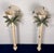 Mid 20th Century Pair of Mid 20th Century Italian Hollywood Regency Cast Metal Palm Tree Toleware Candle Sconces For Sale - Image 5 of 8