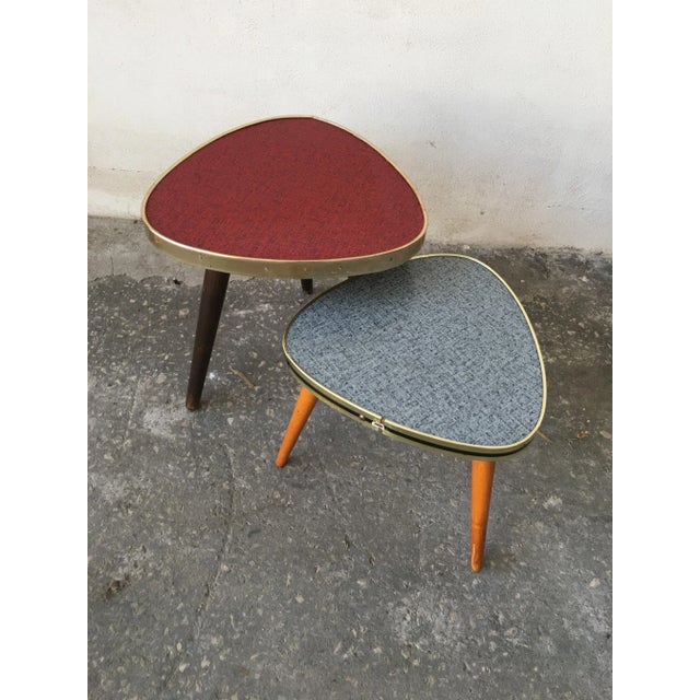 Tripod Stools, 1950s, Set of 2 For Sale - Image 10 of 12