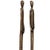 Bronze Graft Eh9 - Original Contemporary Figurative Bronze Wall Sculpture by Jennyfer Stratman For Sale - Image 8 of 9