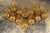 Set of 12 French Louis Philippe Style Walnut Dining Chairs With Rush Seats For Sale - Image 4 of 18