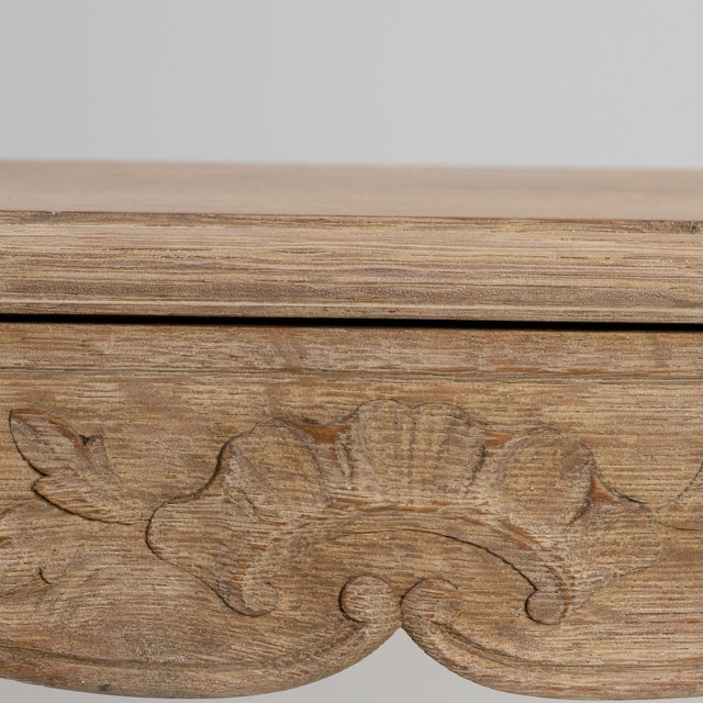 Early 20th Century Louis XV Side Table In Oak For Sale In Greensboro - Image 6 of 13