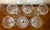 Antique 19th Century English George III Anglo Irish Facet Cut Crystal Sherry Wine Glasses - Set of 6 For Sale - Image 15 of 18