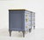 Wood Mid Century French Side Tables by Karges in Blue a Pair - Newly Painted For Sale - Image 7 of 13