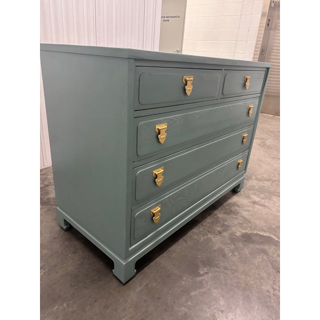 Davis Cabinet Company Davis Cabinet Co. Chinoiserie Style Chest For Sale - Image 4 of 12