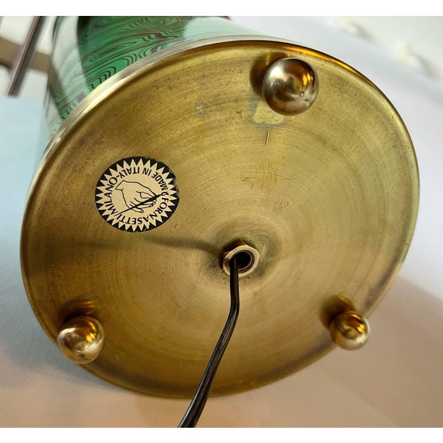 Vintage Fornasetti Table Lamp For Sale - Image 9 of 9