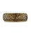 Contemporary The House of Scalamandré Leopardo Bolster Pillow, Ivory, Gold & Black For Sale - Image 3 of 3