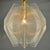 Pendant Lamp in Acrylic Glass, Wire and Brass, 1970s For Sale - Image 11 of 18