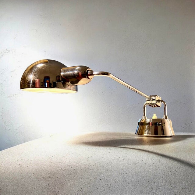 Art Deco France Table Lamp by Charlotte Perriand for Jumo, 1932 For Sale - Image 12 of 16