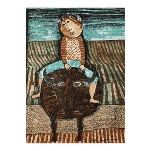 1973 Graciela Boulanger Original Lithograph Untitled 7