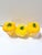 Vintage Blown Art Glass Bell Peppers, Red Yellow & Green, Set of 7 For Sale In Louisville - Image 6 of 8