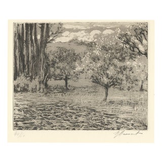 Raphaël Drouart, La Cave Aus Fées (The Fairies' Cave), 1920s, Etching For Sale