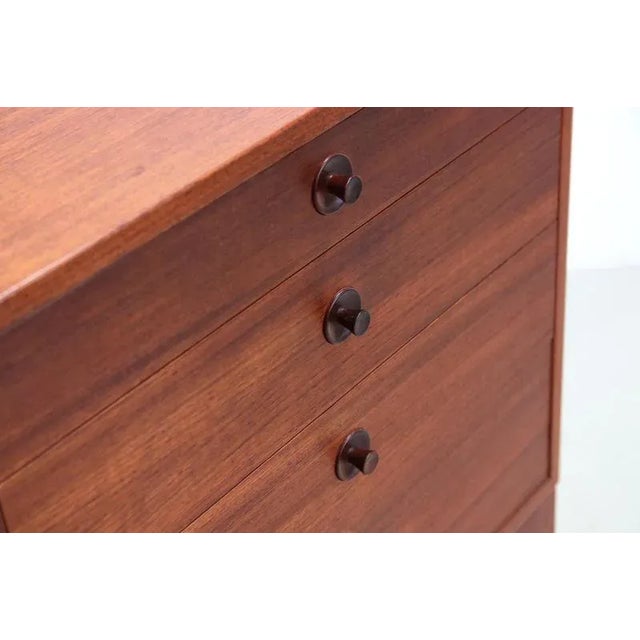 1950s Teak Chest of Drawers by Borge Mogensen for Karl Andersson and Son, 1950s For Sale - Image 5 of 6