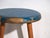 Antique Wooden Stool with Round Seat, Central Europe, 1950 For Sale - Image 4 of 6