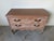 Wood 1980's Vintage French Provincial Carved Wood Two-Drawer Nightstand For Sale - Image 7 of 18