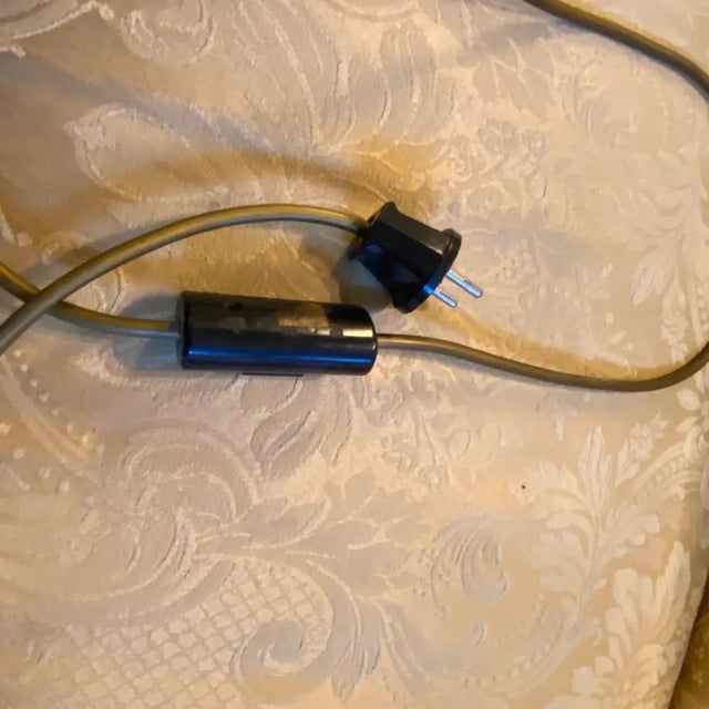 1980s, Tommaso Barbi Attributed Brass and Porcelain Italian Table Lamp For Sale - Image 10 of 13