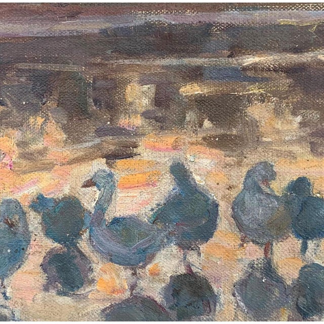 Impressionism River Oil Painting, Ukrainian Art, 1960s 30-31 For Sale - Image 4 of 6