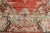 Red Persian Antique Mahal Rug With Beautiful Floral Design in Red, Pink, and Green For Sale - Image 8 of 12