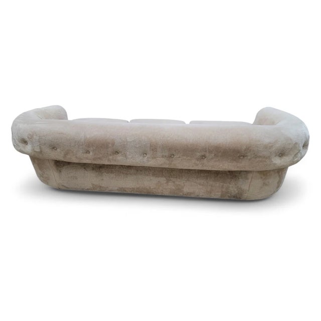 Mid Century Modern Cream Teddy Bear Sofa by Schweiger Industries Mid-Century Modern Teddy Bear sofa by Schweiger...