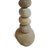 Early 21st Century Organic Modern Vintage Stacked River Rock Bistro Table For Sale - Image 5 of 6
