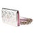 Item #: 116597 Interior Material: Fabric Dimensions: 4.75 x 3.5 x 1 in Handbag Closure Type: Snap Strap Length: 18 in...