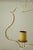 1950s White Painted Metal Pendant For Sale - Image 4 of 10