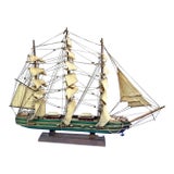Vintage Model Clipper Whaling Ship For Sale